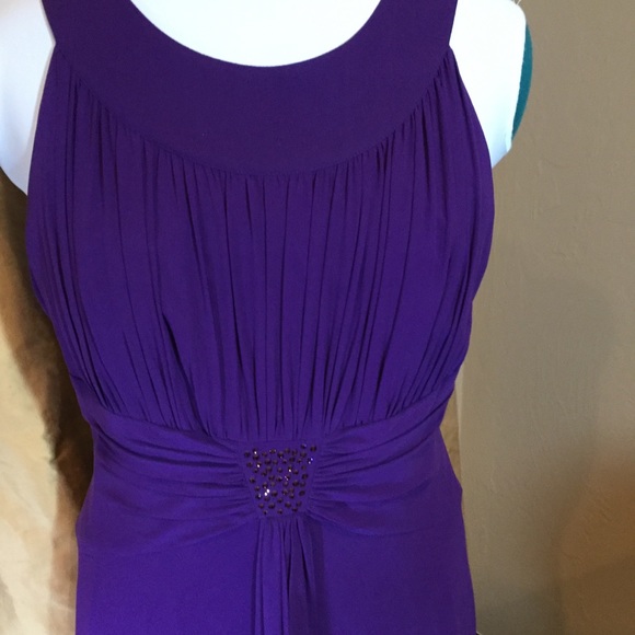 SOLD Beautiful HOBBS cocktail dress - purple - Picture 2 of 6